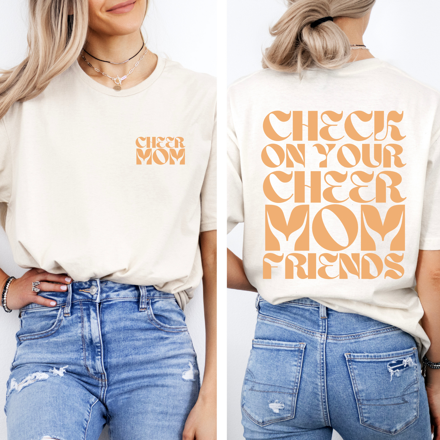 Cheer Mom Friends Tee